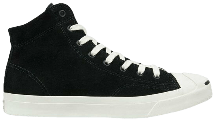 Converse Jack Purcell Mid Black Suede