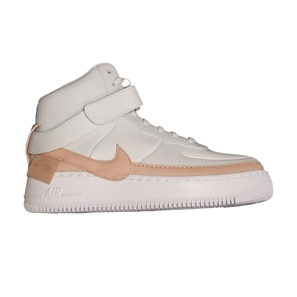 peach high top air force ones