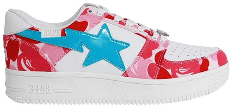 Bapesta Low Pink Camo