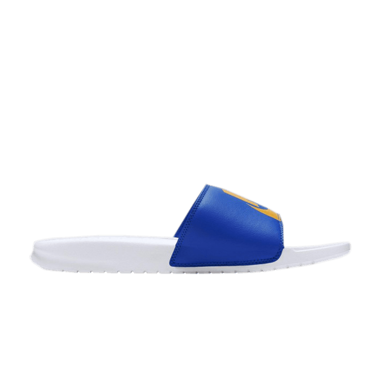 Nike benassi jdi gold on sale