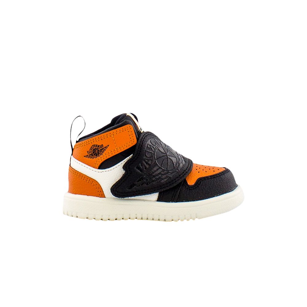 Pre-owned Air Jordan Sky Jordan 1 Td 'shattered Backboard' | Black | Infant Size 5