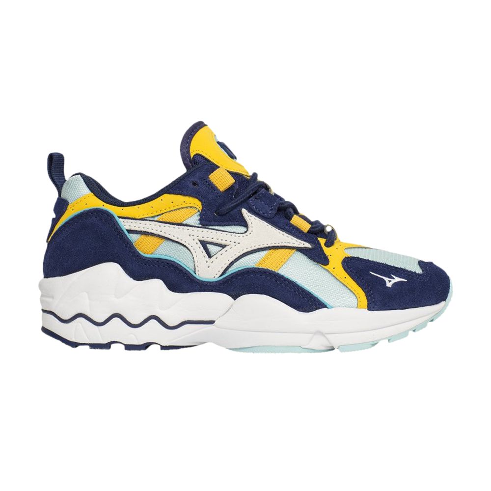 Pre-owned Mizuno Wave Rider 1 S 'navy' In Blue
