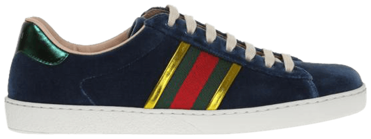 Gucci Ace Velvet Blue