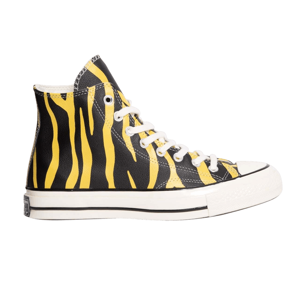 chuck 70 archive print high top zebra