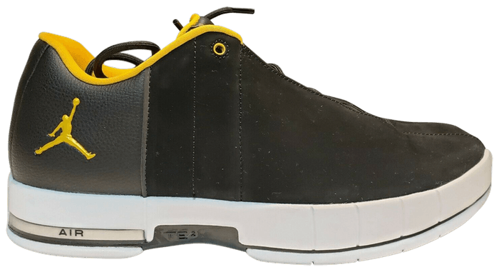 nike men's jordan te 2 low black basketball