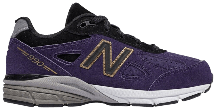 New Balance 990v4 Big Kid Dark Purple