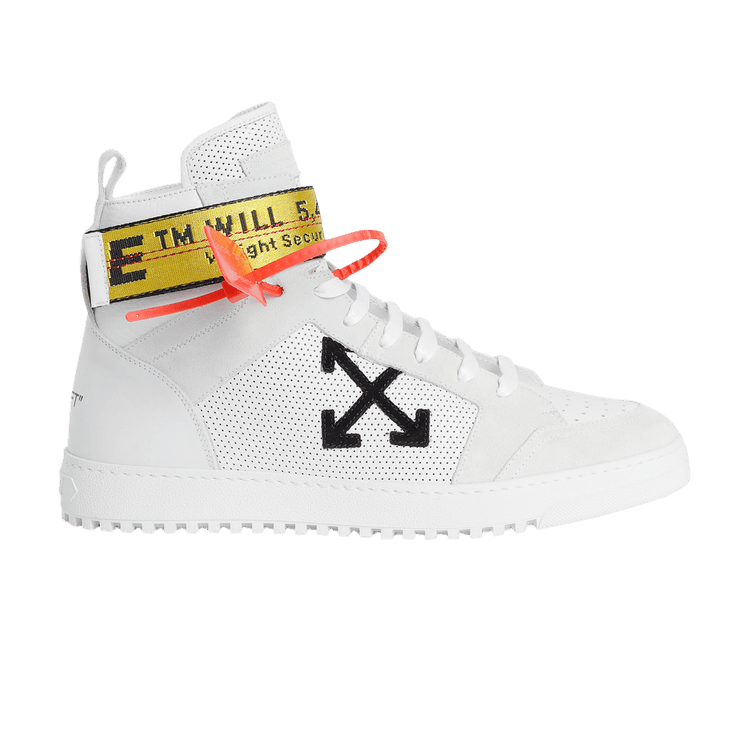 Off white industrial high tops top