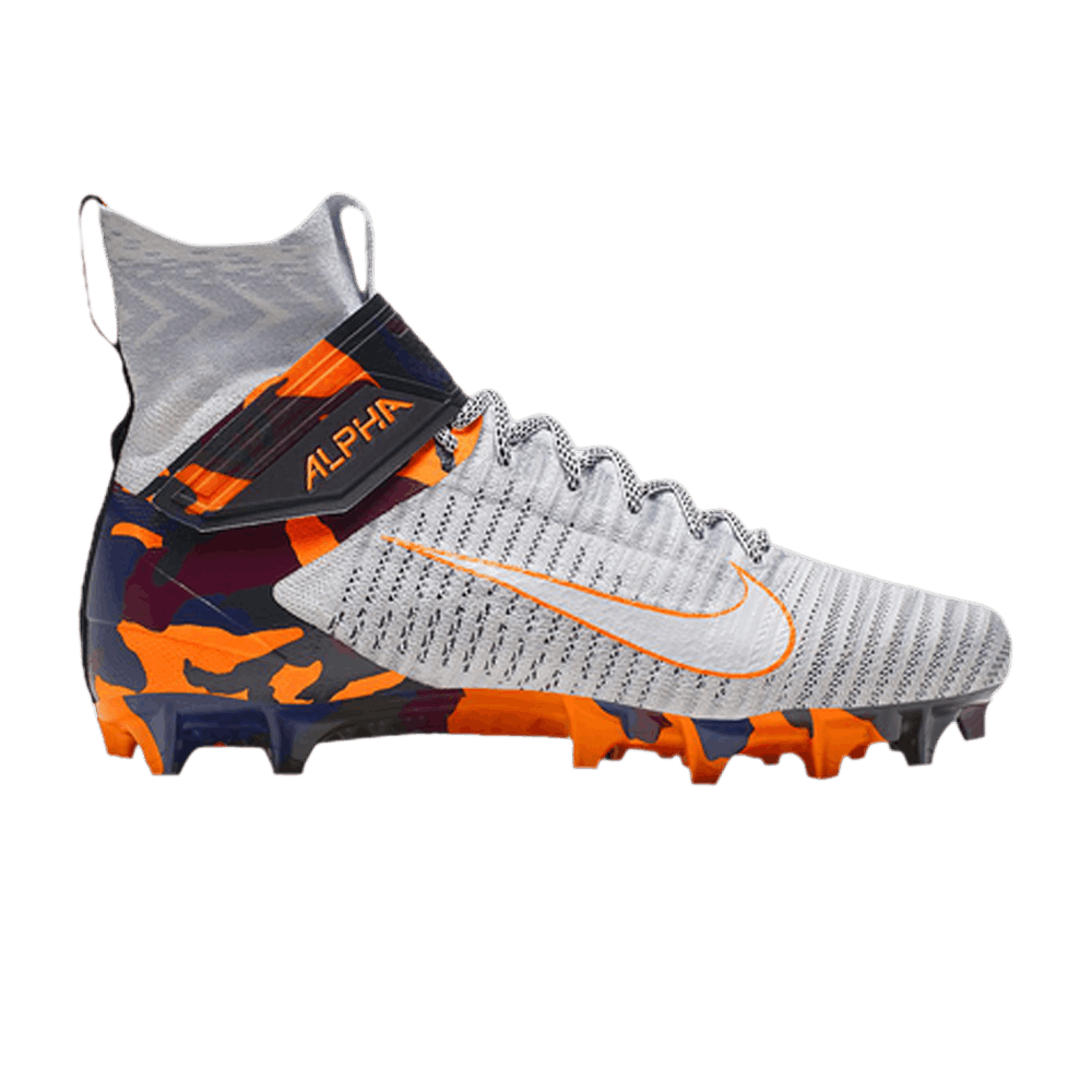 nike alpha menace elite 2 black and orange