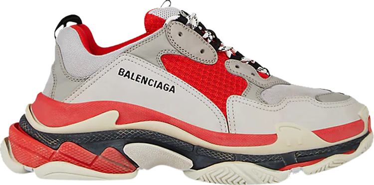 Balenciaga Triple S Sneaker 'Grey Red'