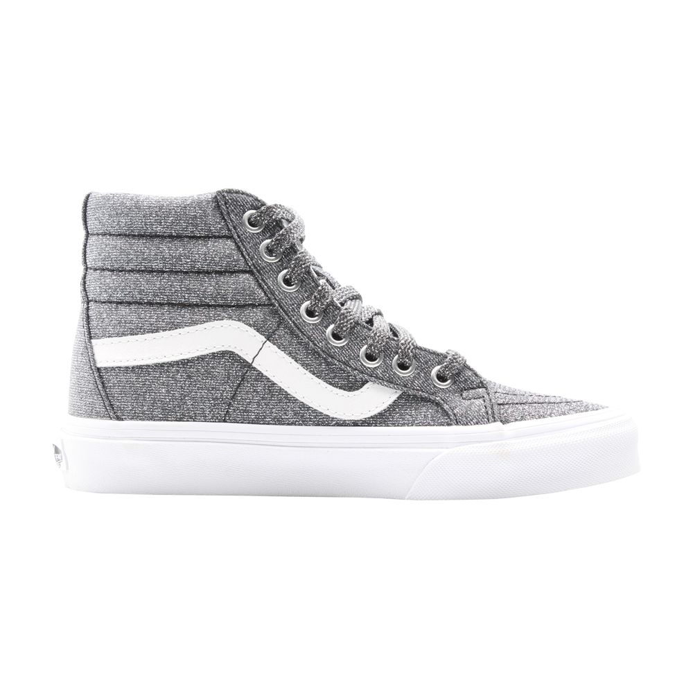 Click to view more detailed imagery on our partner's website Pre-owned Vans Sk8-hi Reissue 'lurex Glitter Black' In Grey