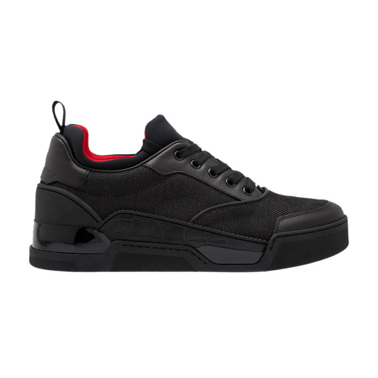 Buy Christian Louboutin Aurelien Flat All Black 3170386M880 GOAT UK