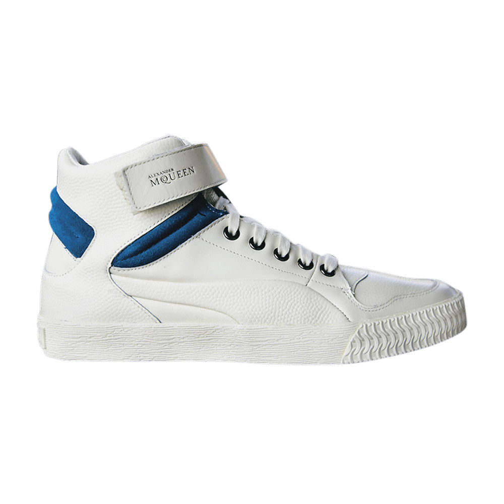 Alexander McQueen Off-White \u0026 Taupe Oversized Sneakers - Editorialist