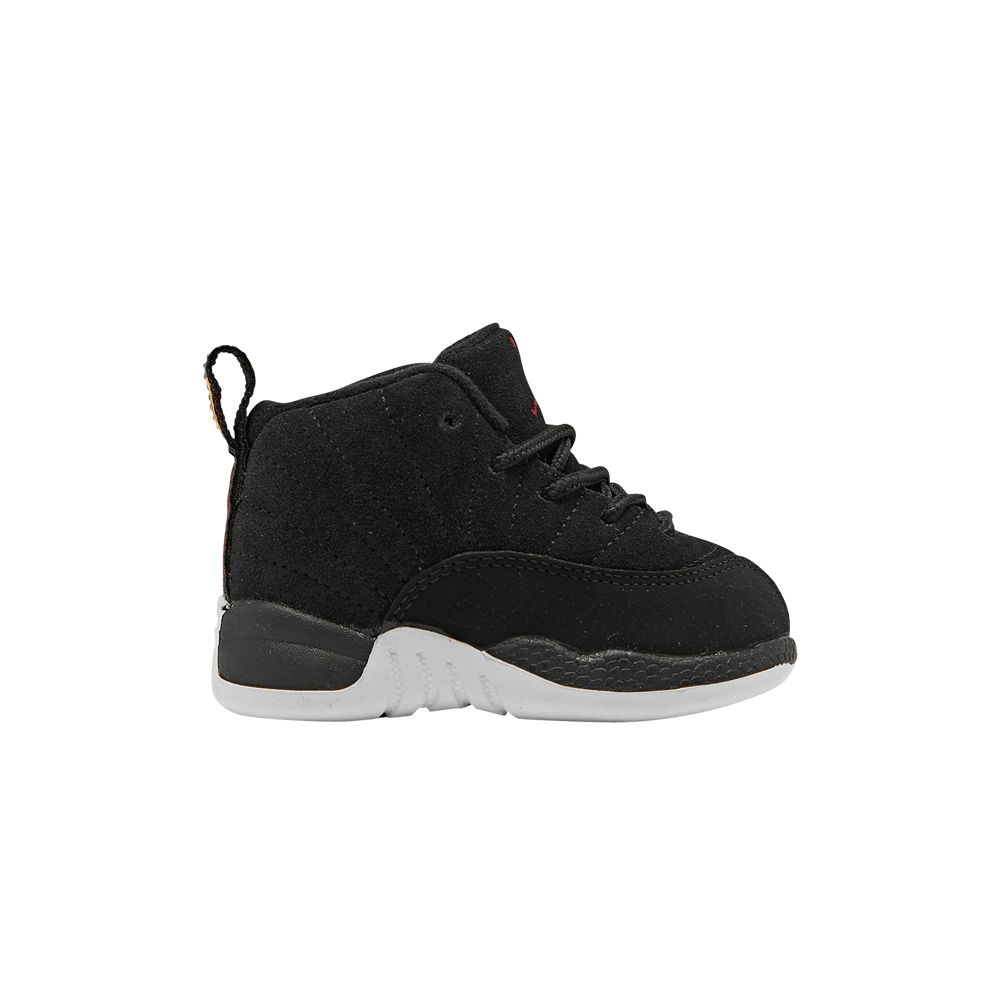 Pre-owned Air Jordan 12 Retro Td 'reverse Taxi' | Black | Infant Size 5