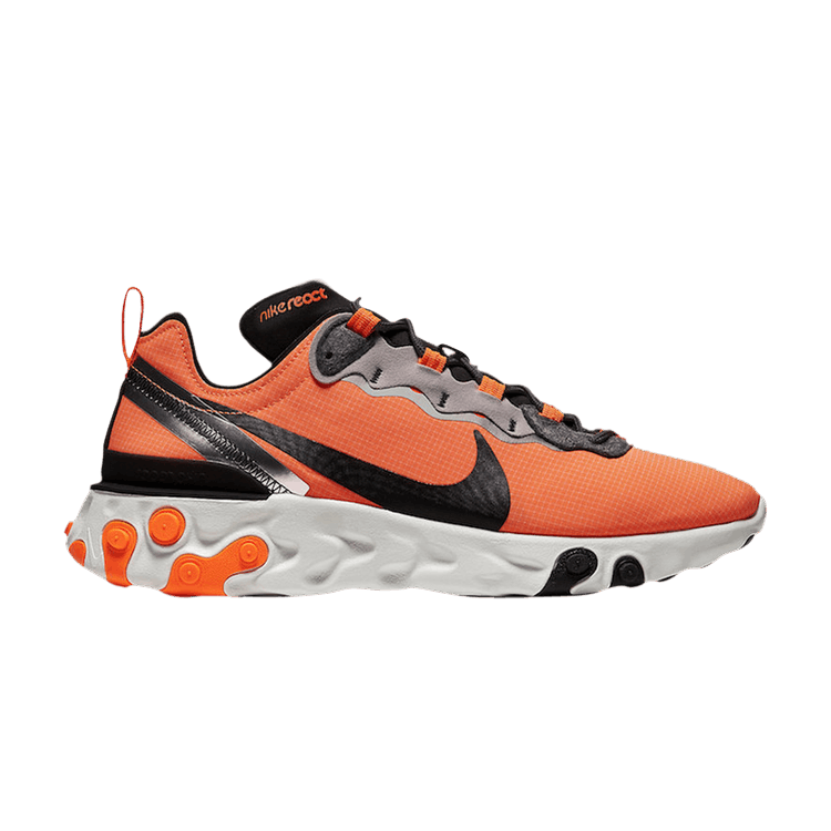 Nike react element 55 orange deals