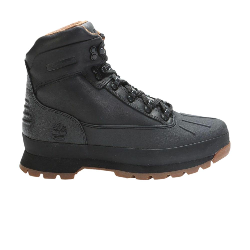 Pre-owned Timberland Euro Hiker Shell Junior 'black' | Kid's Size 5