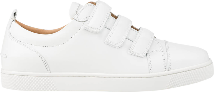 Christian Louboutin White Leather Kiddo Orlato Low Top Sneakers Size 42.5  Christian Louboutin