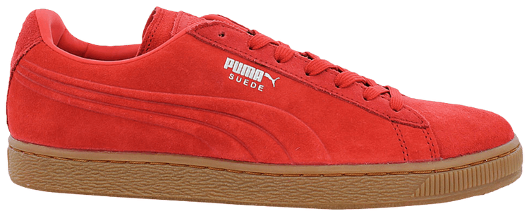 Puma Suede Emboss High Risk Red Gum