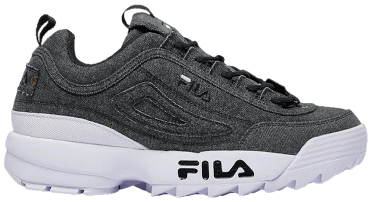 Fila Disruptor Black Denim