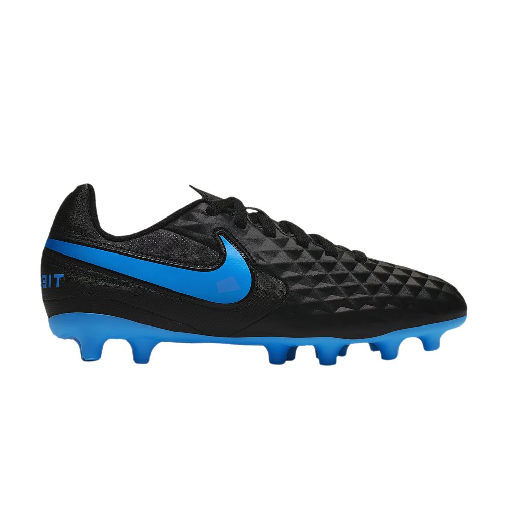 Pre-owned Nike Tiempo Legend 8 Club Mg Gs 'black Blue Hero' | Kid's Size 6