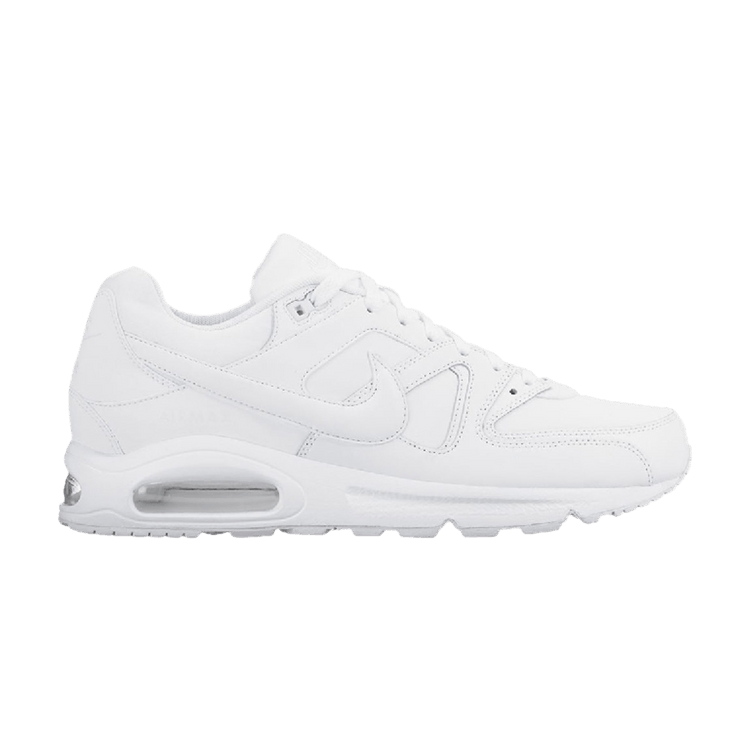 Nike air max command white leather cheap