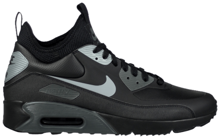 Buy Air Max 90 Ultra Mid Winter 'Black Cool Grey' - 924458 Buy Air Max 90 Ultra Mid Winter 'Black Cool Grey' - 924458