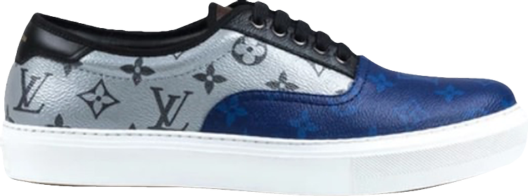 Louis Vuitton Trocadero Black And Blue Sneakers New