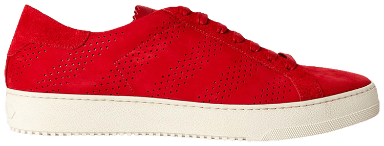 Off White Classic Diagonals Low Red