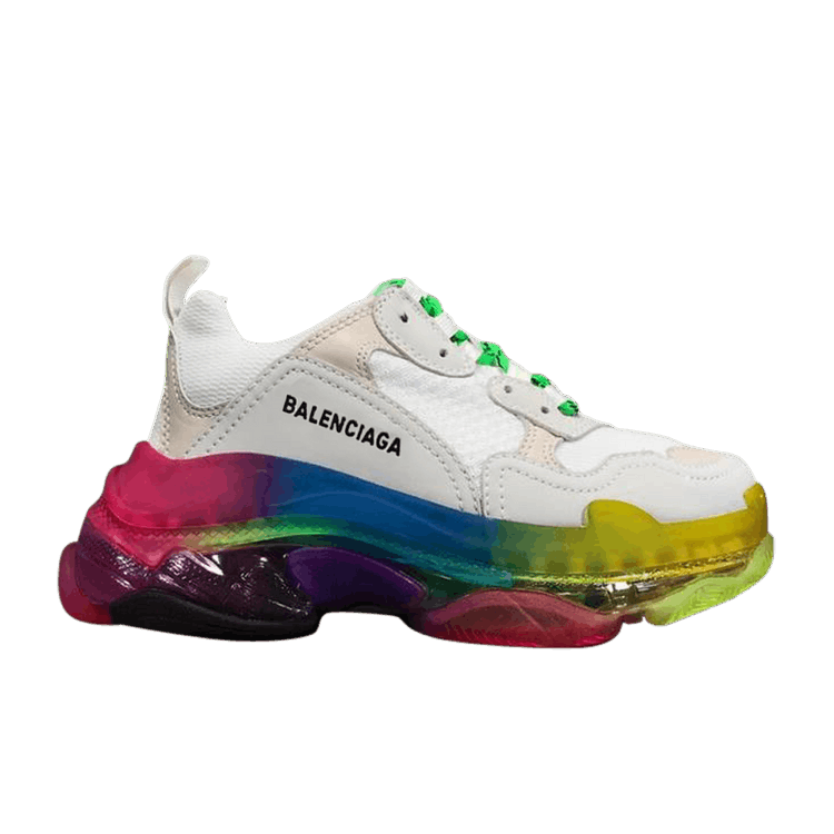 Buy Balenciaga Wmns Triple S Rainbow Sole 544351 W09E1 1895 GOAT