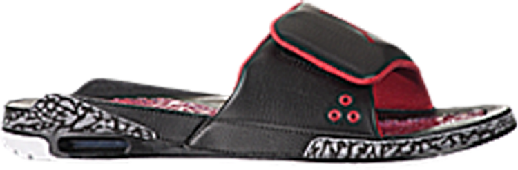 Air Jordan 3 Slide 'Black Cement Grey'
