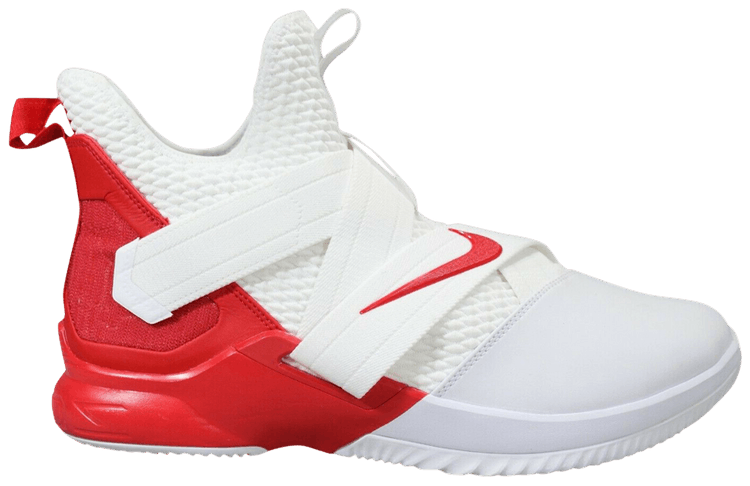 Lebron soldier 12 white and red outlet