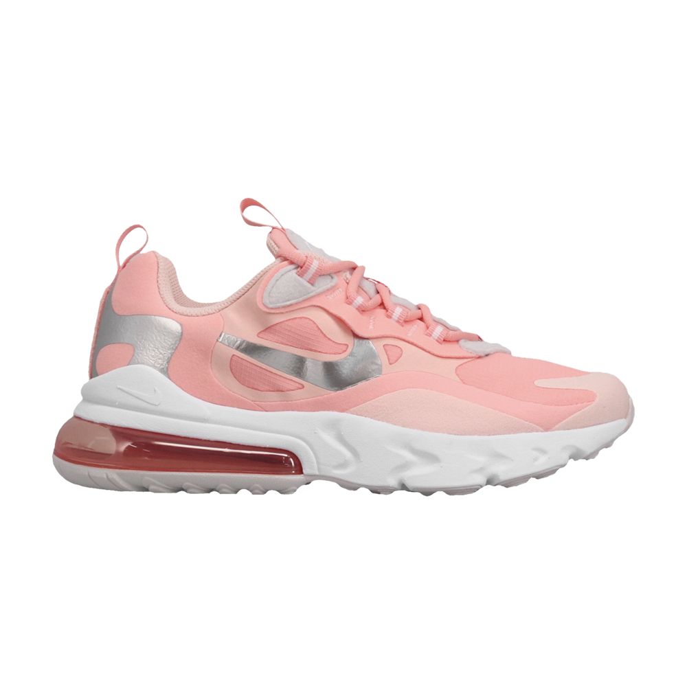 Nike Air Max 270 React GG 'Bleached Coral' | Pink | Kid's Size 5