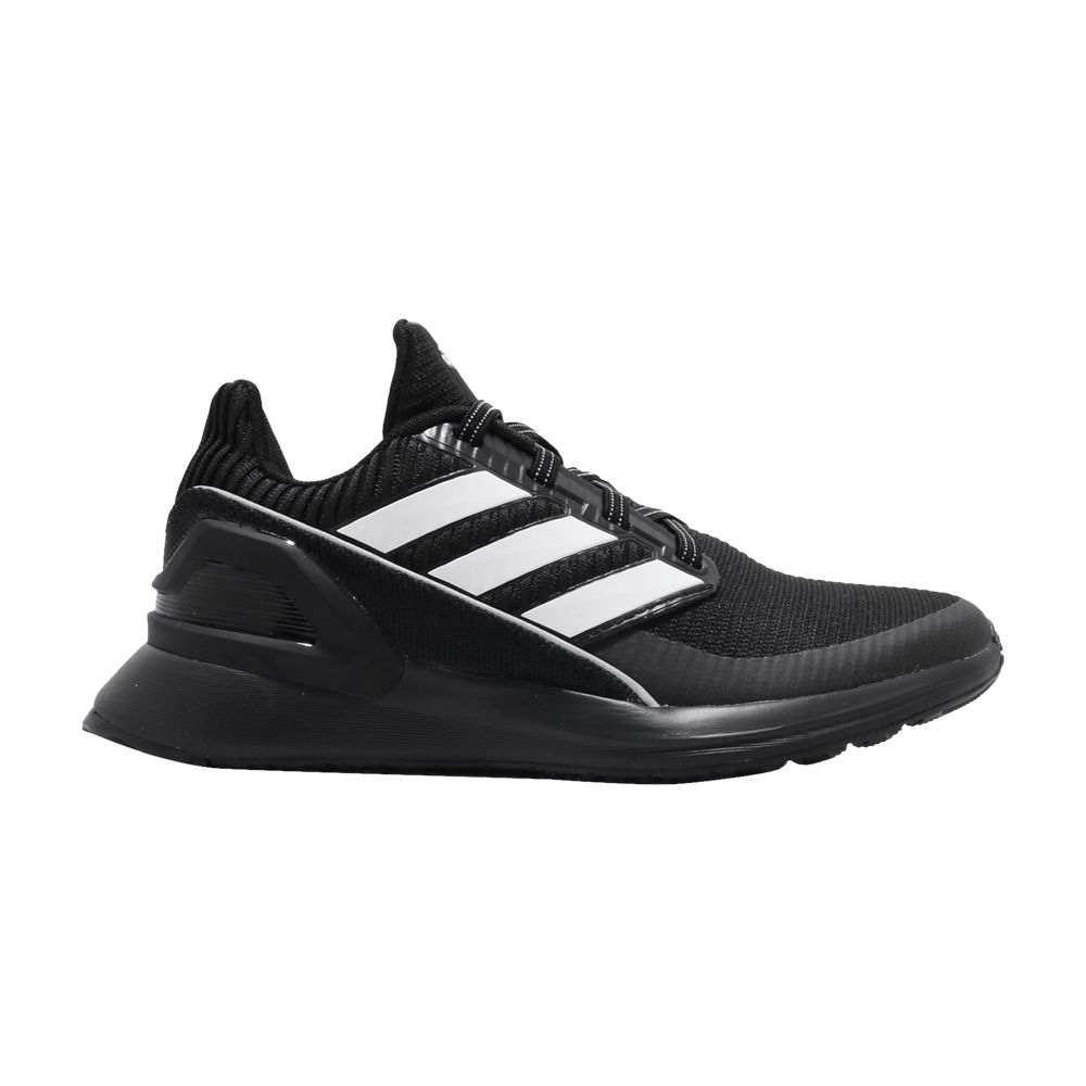 Pre-owned Adidas Originals Adidas Rapidarun Knit El C 'core Black' | Kid's Size 10.5