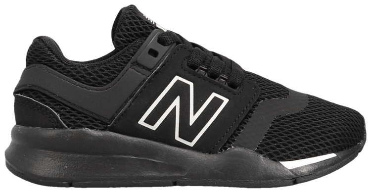 New Balance 247 Little Kids Wide Black White