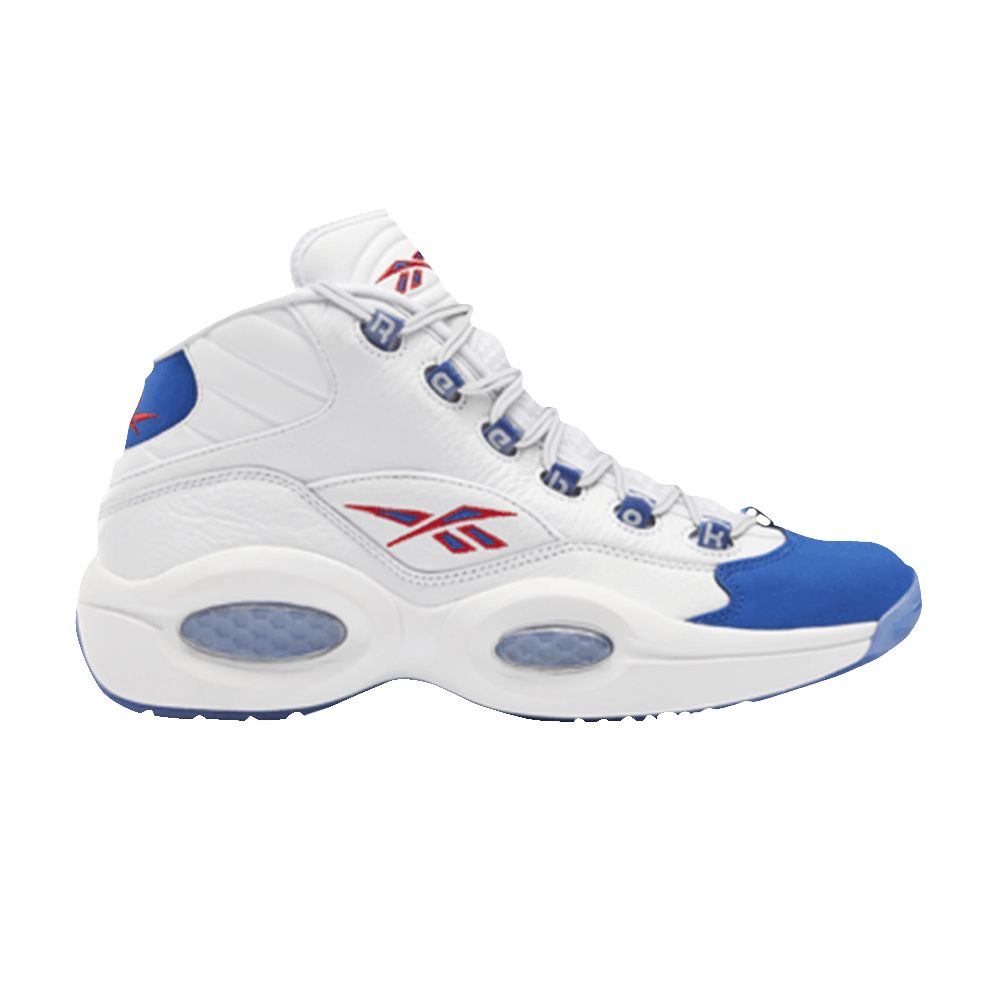 Reebok Question Mid 'Double Cross' Special Box | White | Men's Size 11.5 - FV7563-SB