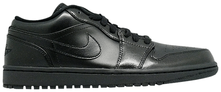 Air jordan 1 on sale low triple black