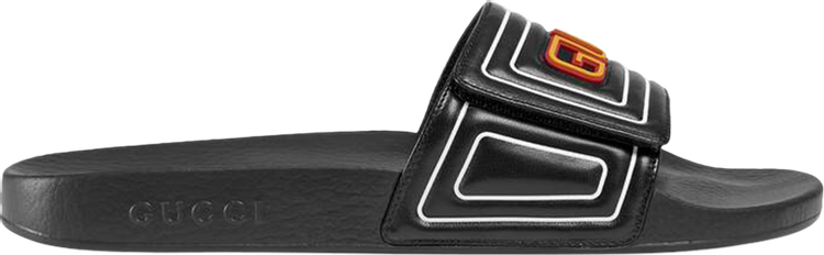 Gucci Slide 'Gucci Logo - Black'