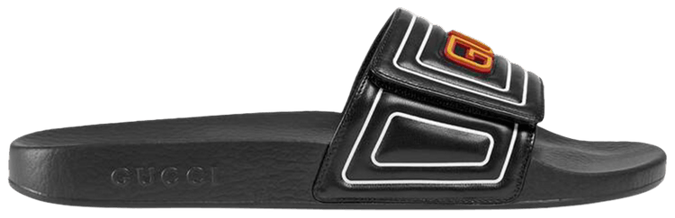 Gucci Slide 'Gucci Logo - Black'