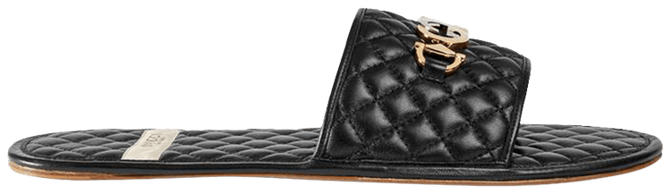 Gucci Quilted Slide Black