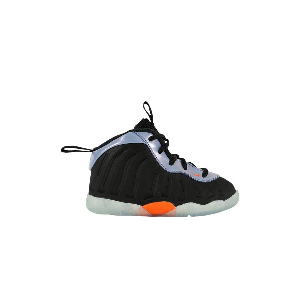 Pre-owned Nike Little Posite One Td 'twilight Pulse' | Black | Infant Size 9