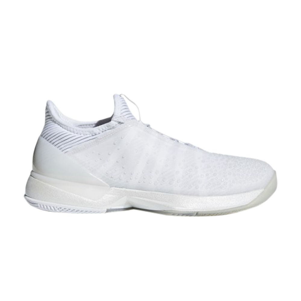 Wmns Adizero Ubersonic 3 LTD 'White Grey' - CM7755