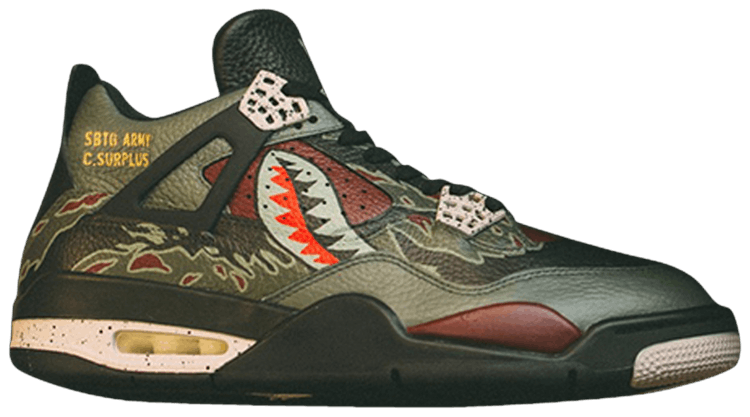 SBTG x Air Jordan 4 Retro Sawtooth