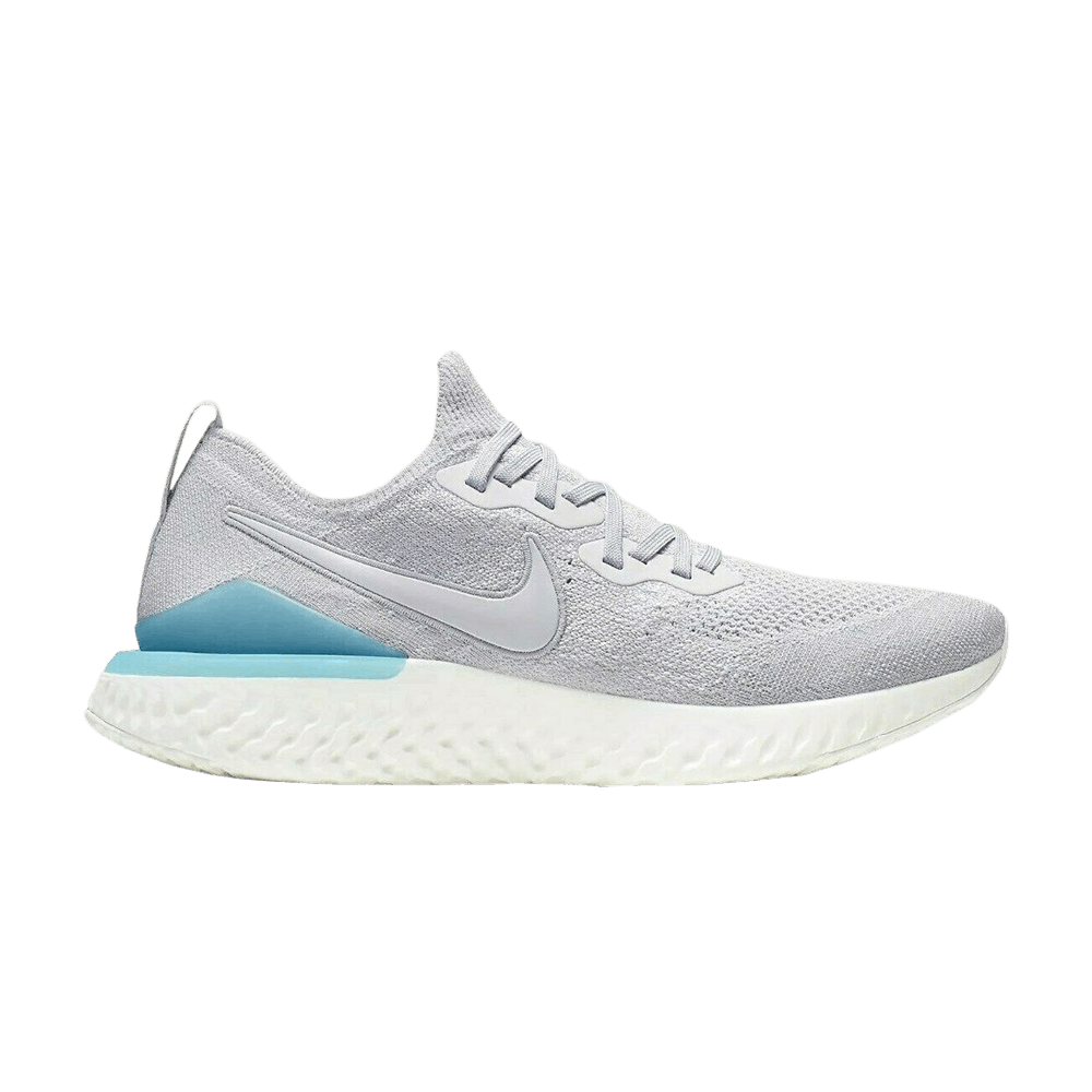 nike epic react grey blue