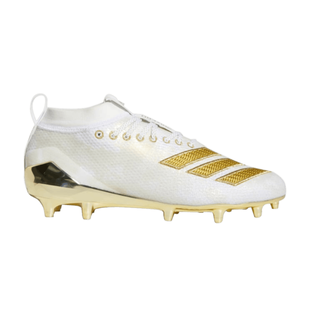 Adidas adizero 8.0 white and gold clearance