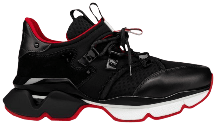 Buy Christian Louboutin Wmns Red Runner 'Black Neoprene Buy Christian Louboutin Wmns Red Runner 'Black Neoprene