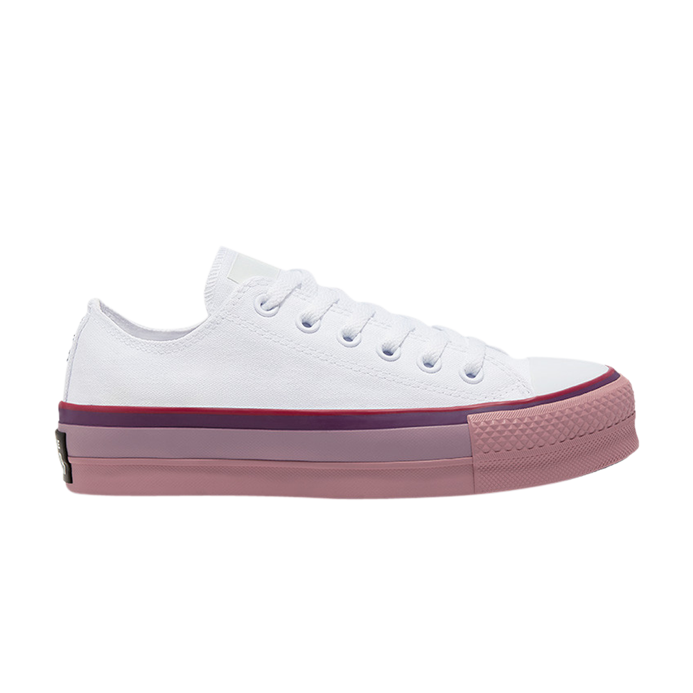 Pre-owned Converse Opi X Wmns Chuck Taylor All Star Platform Low 'white Rust Pink'