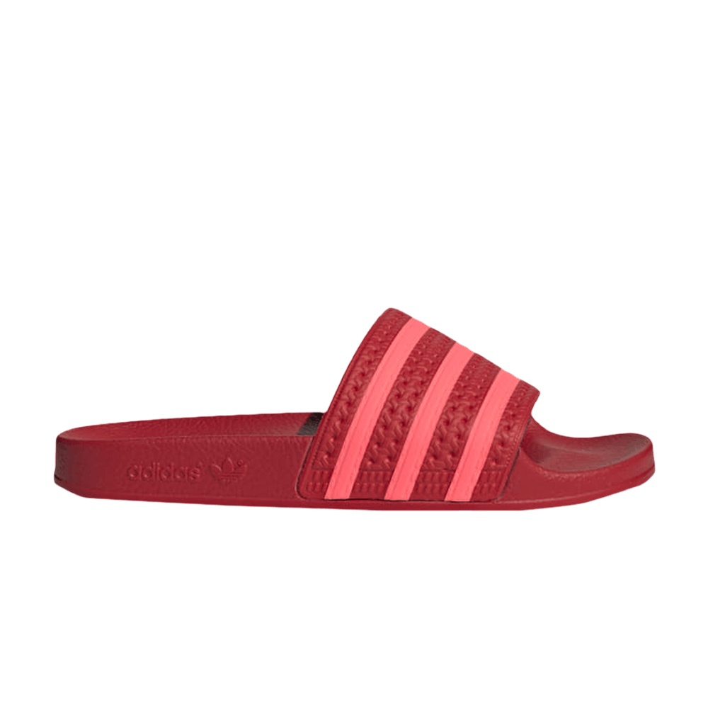 Wmns Adilette Slide 'Scarlet' | GOAT