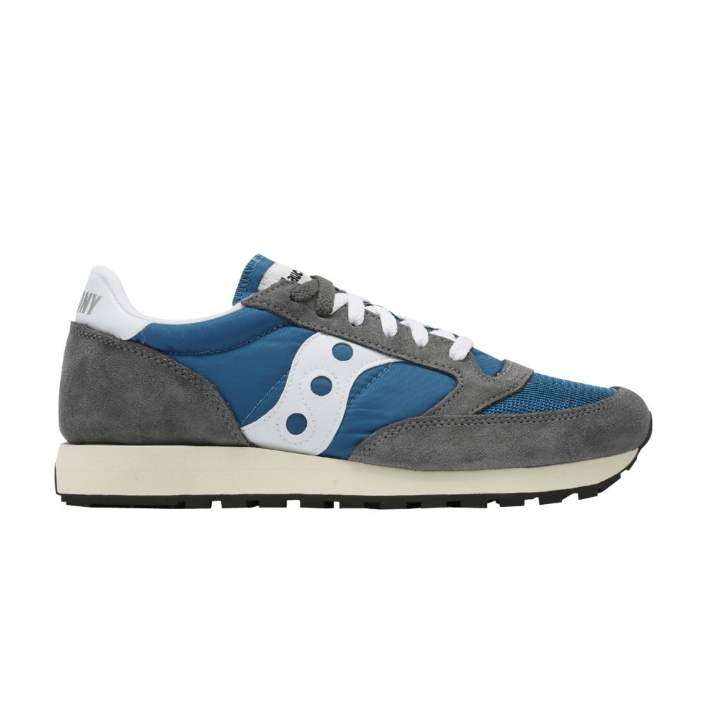 Pre-owned Saucony Jazz Original Vintage 'castlerock Teal' | Grey | Men's Size 11.5
