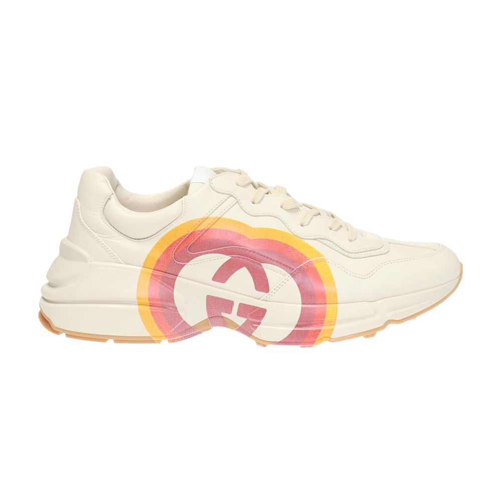 Click to view more detailed imagery on our partner's website Pre-owned Gucci Rhyton 'logo Print' In White