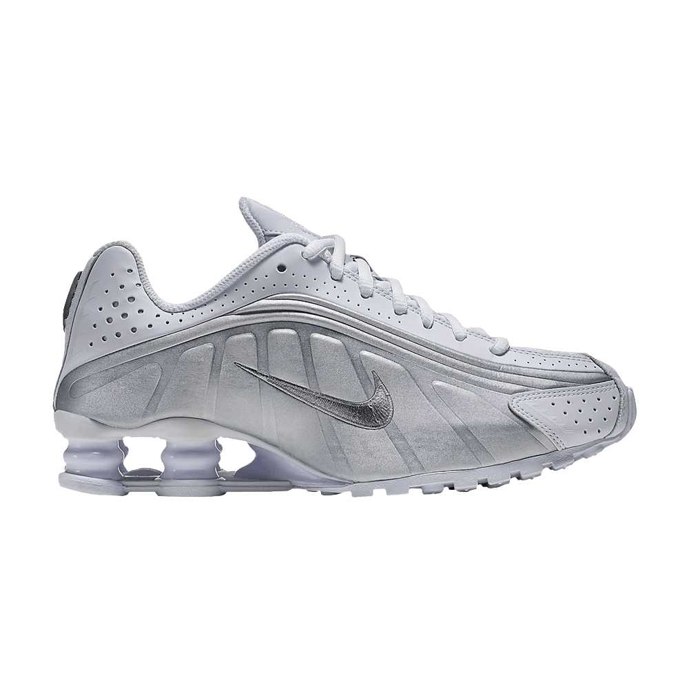 Shox R4 GS 'White Metallic Silver' | GOAT
