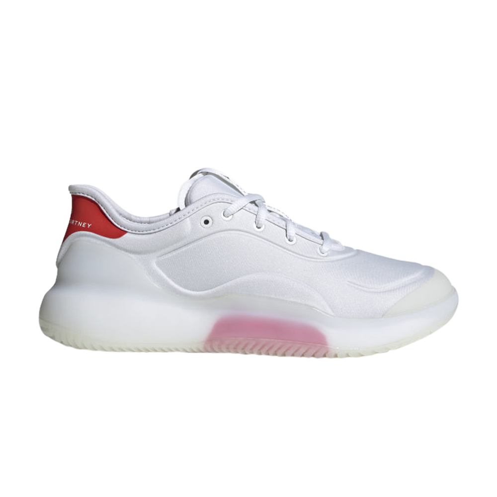 Pre-owned Adidas Originals Stella Mccartney X Wmns Court Boost 'white Active Red'